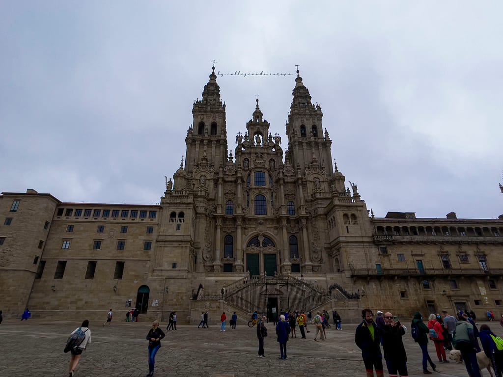 PLAZA DEL OBRADOIRO CATEDRAL De Santiago de Compostela