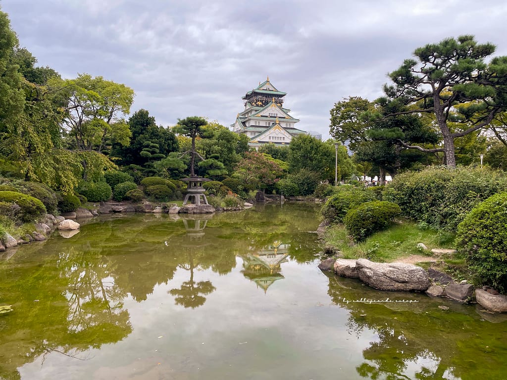 VISTA DEL CASTILLO DE OSAKA JAPÓN - OSAKA IMPRESCINDIBLE