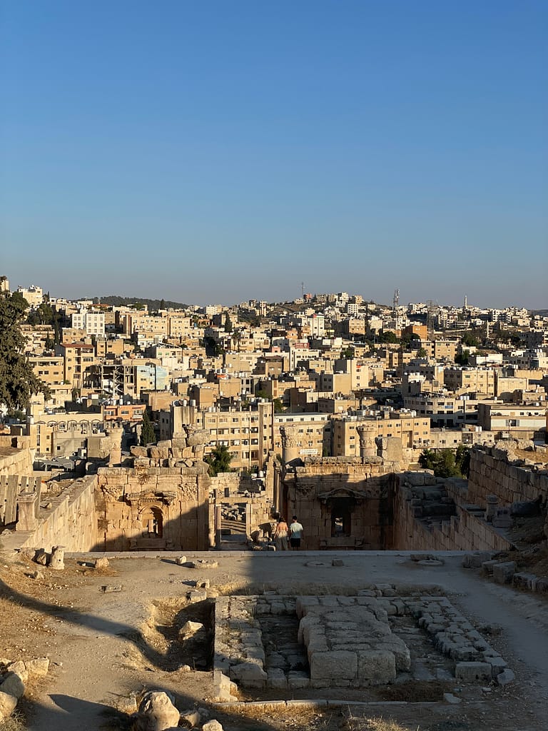 JERASH desde su ciudadela