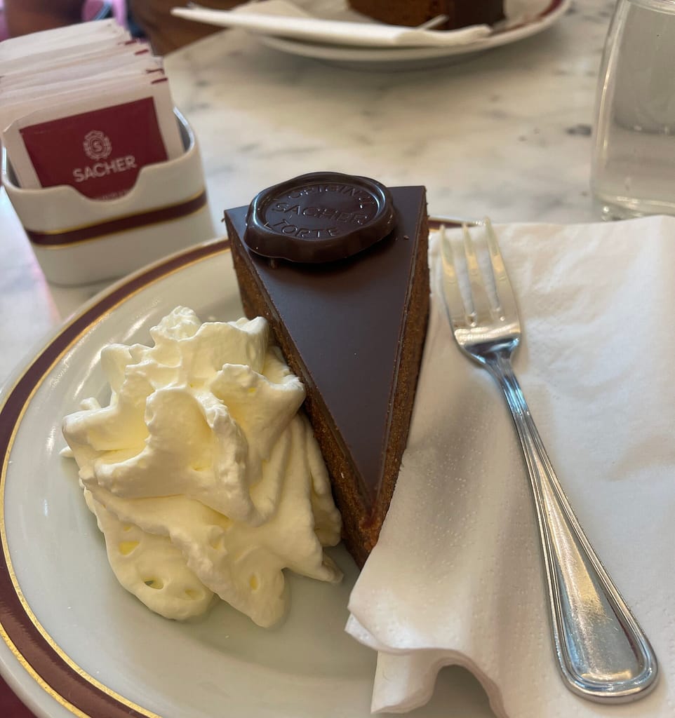 TARTA SACHER EN VIENA